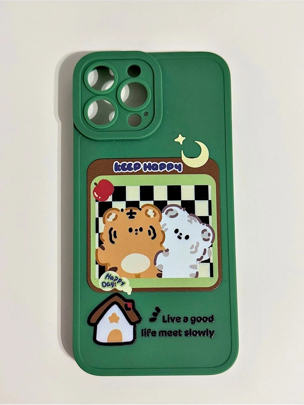 Green Graphic Phone Case